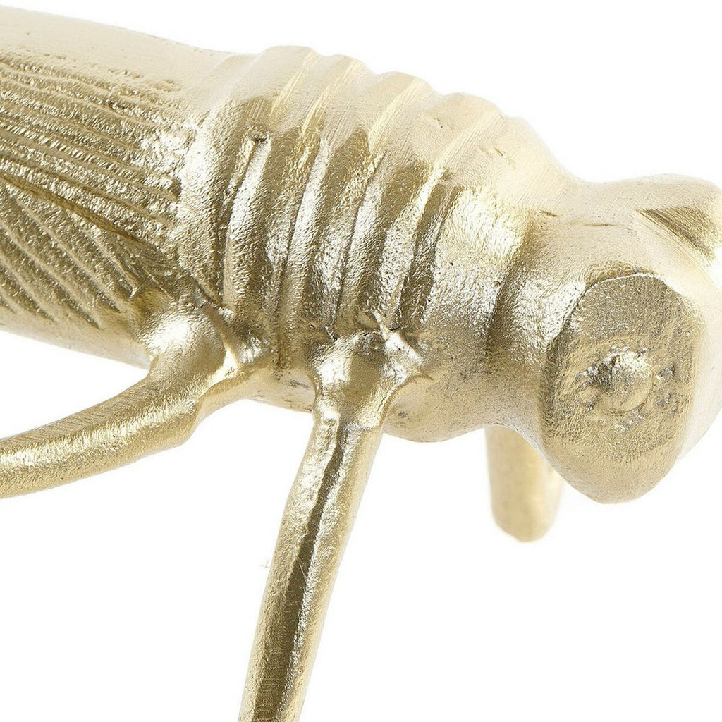 Decorative Figure DKD Home Decor 28 x 10 x 00 cm Golden Aluminium