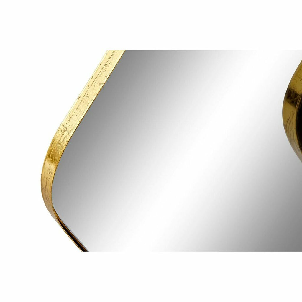 Wall mirror DKD Home Decor Mirror Golden Metal (110 x 6 x 70 cm)