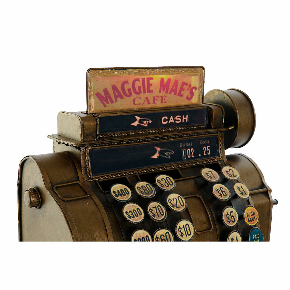 Decorative Figure DKD Home Decor 29 x 19 x 32 cm Golden Brown Vintage