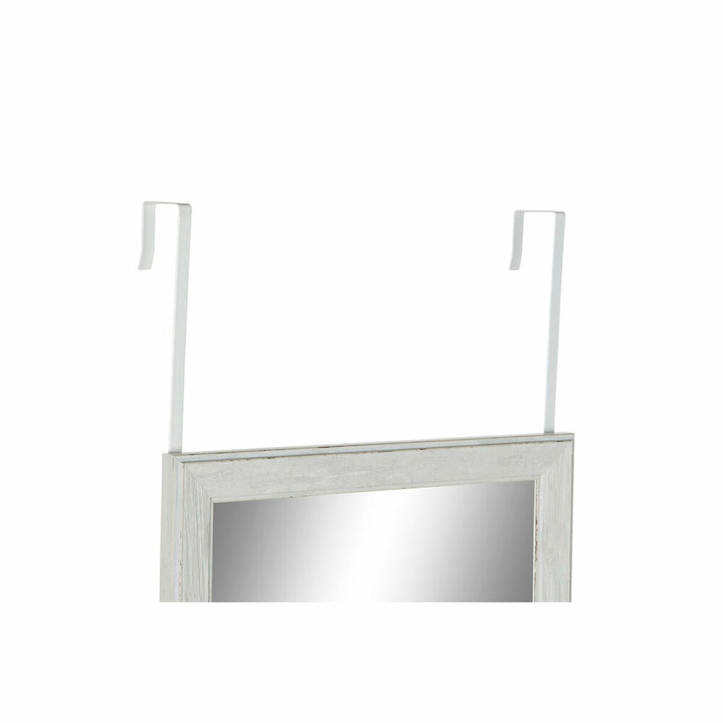 Wall mirror DKD Home Decor 36 x 2 x 125 cm Crystal Grey Pink Green