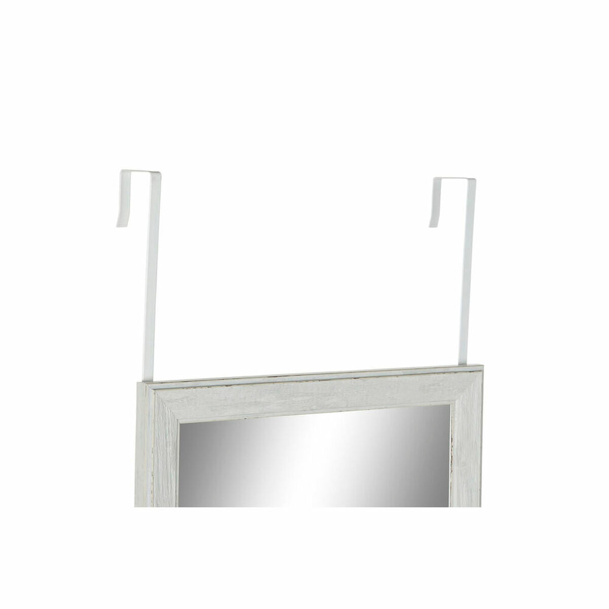 Wall mirror DKD Home Decor 36 x 2 x 125 cm Crystal Grey Pink Green