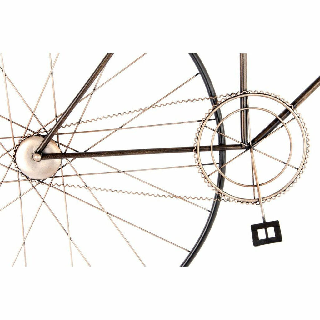 Wall Decoration DKD Home Decor Black Multicolour Golden Bicycle