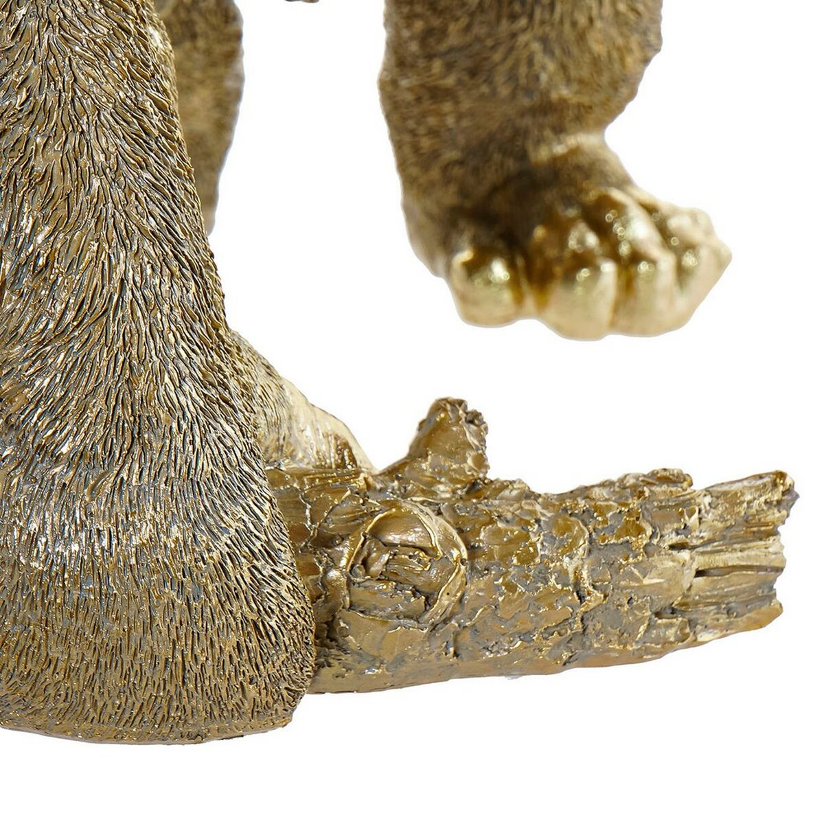 Desk lamp DKD Home Decor Resin 220 V Golden 50 W Gorilla (39 x 31.5 x