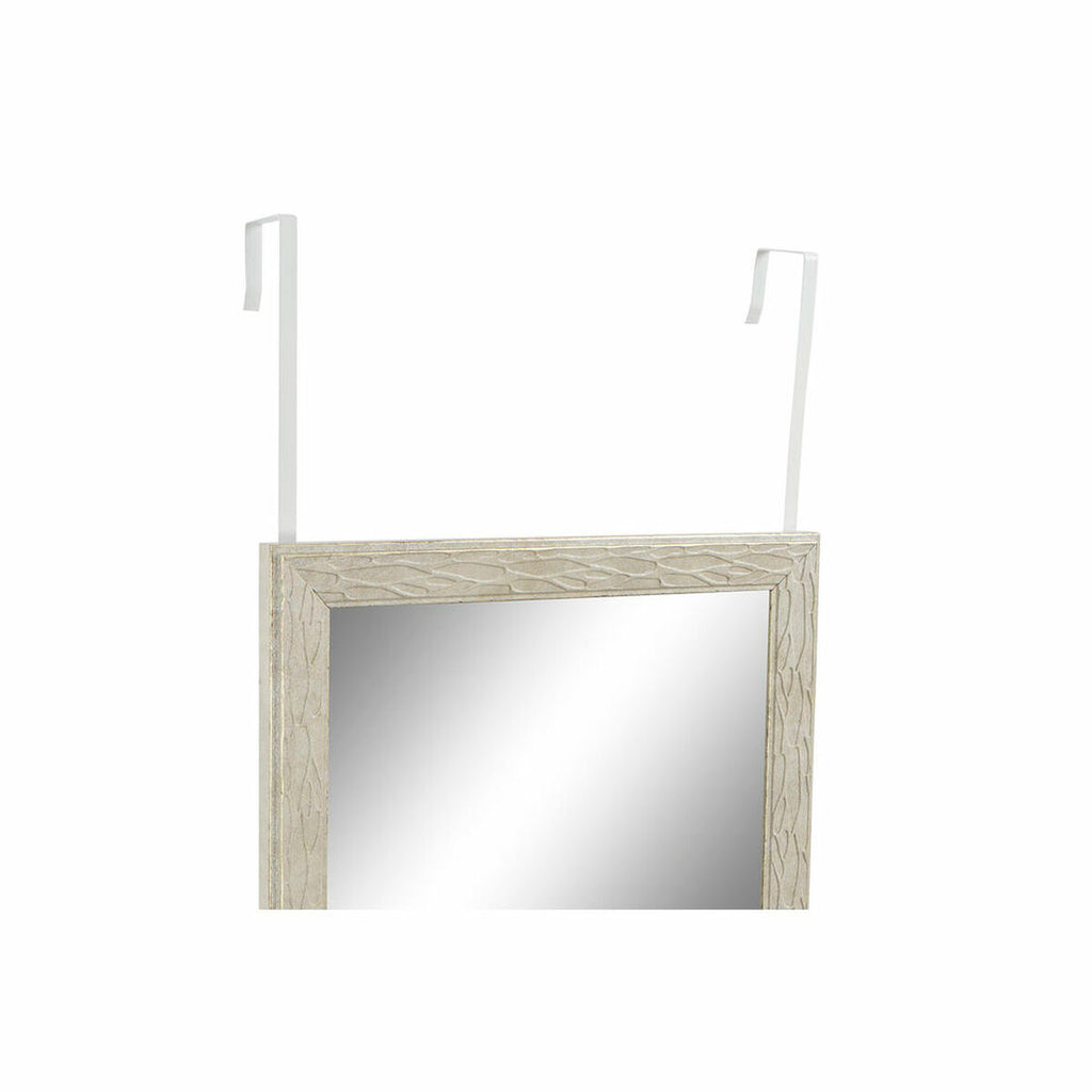 Wall mirror DKD Home Decor 35 x 2 x 125 cm Crystal Natural Grey Brown