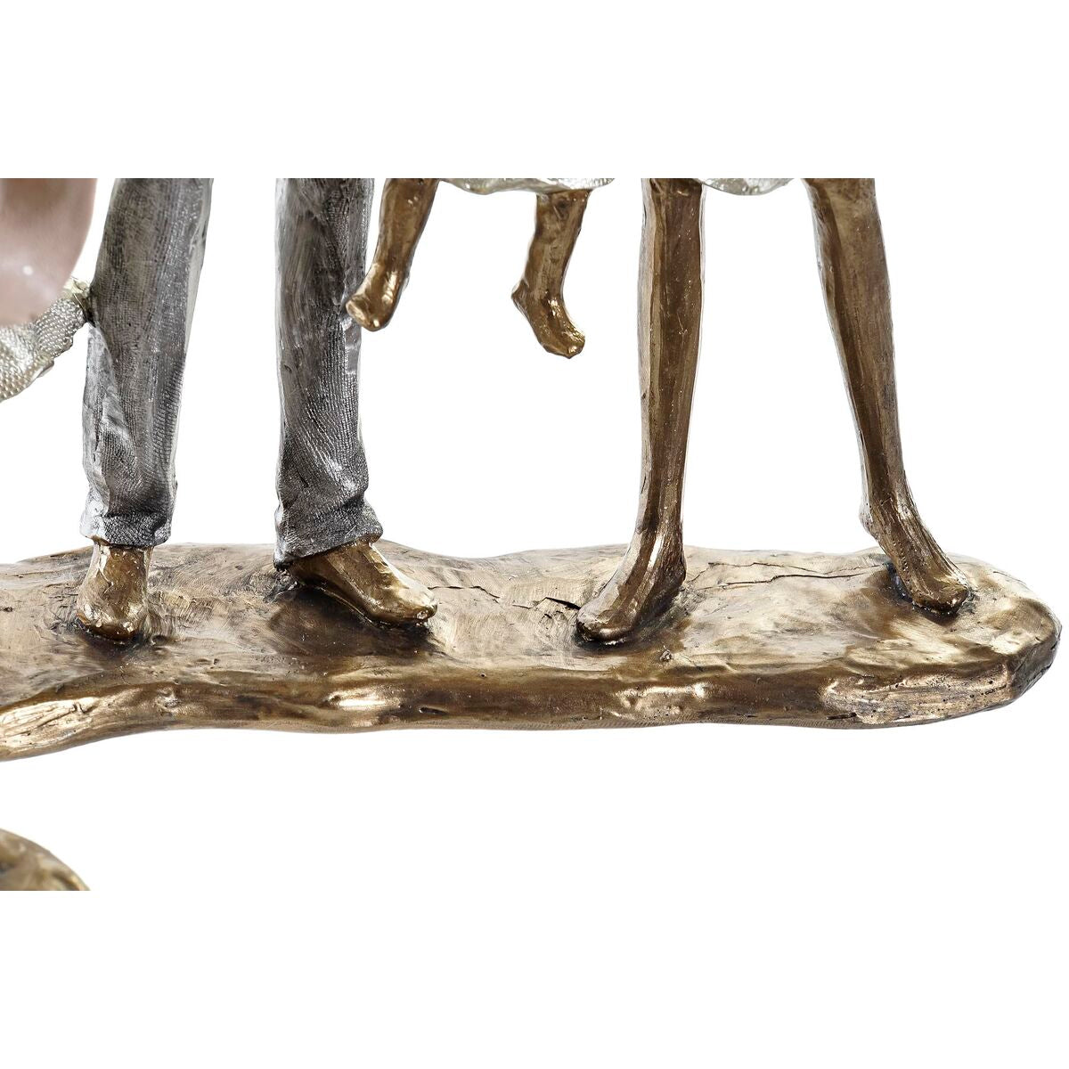 Decorative Figure DKD Home Decor 20,5 x 7,5 x 24,5 cm Copper Family (2