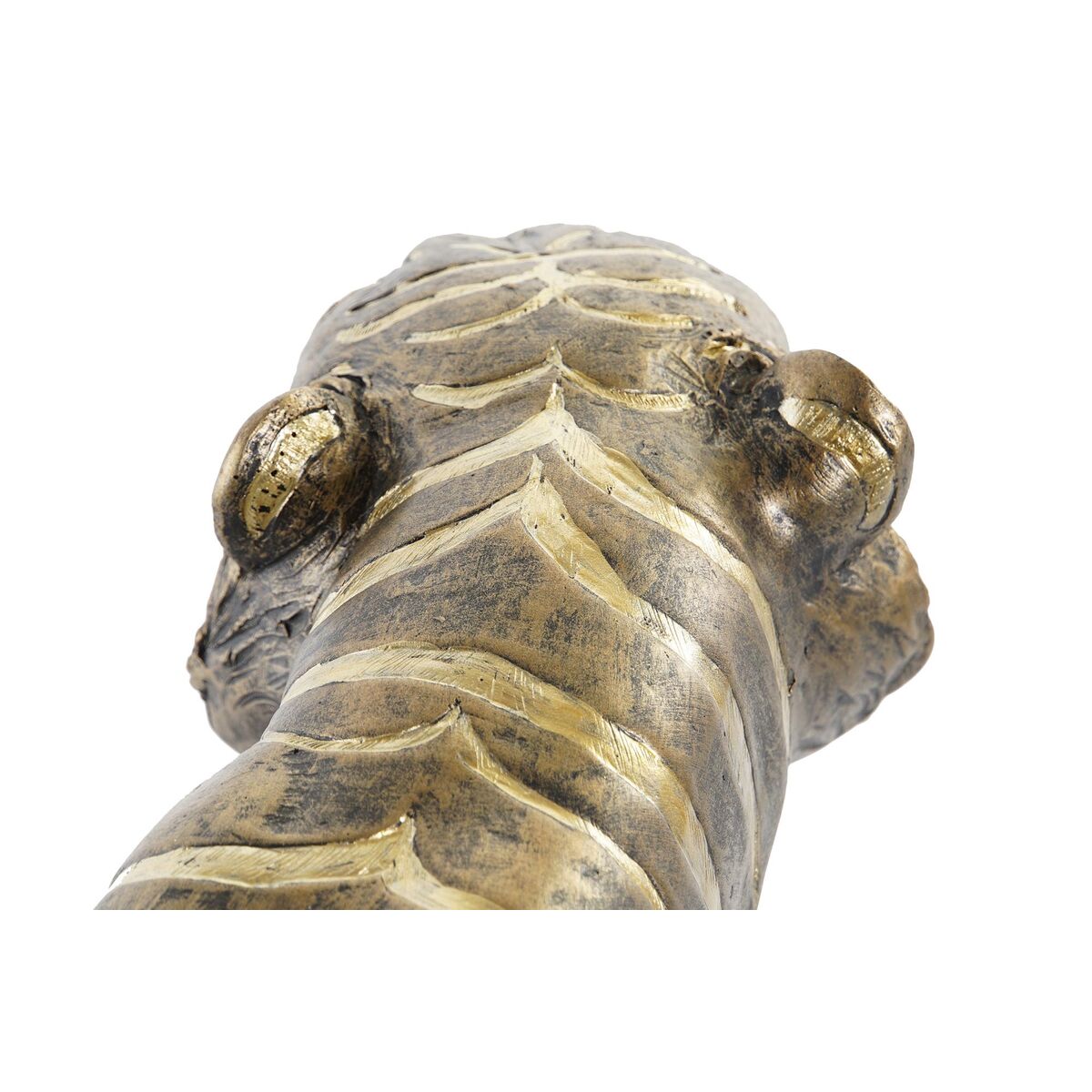 Decorative Figure DKD Home Decor 53 x 13,5 x 23,5 cm Tiger Golden