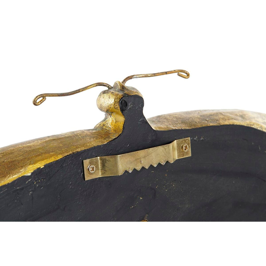 Wall Decoration DKD Home Decor 39,5 x 4 x 20 cm Golden (2 Units)