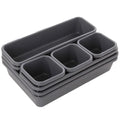 8pcs/set Adjustable Drawer Organizer Box Trays Make Up Cosmetics