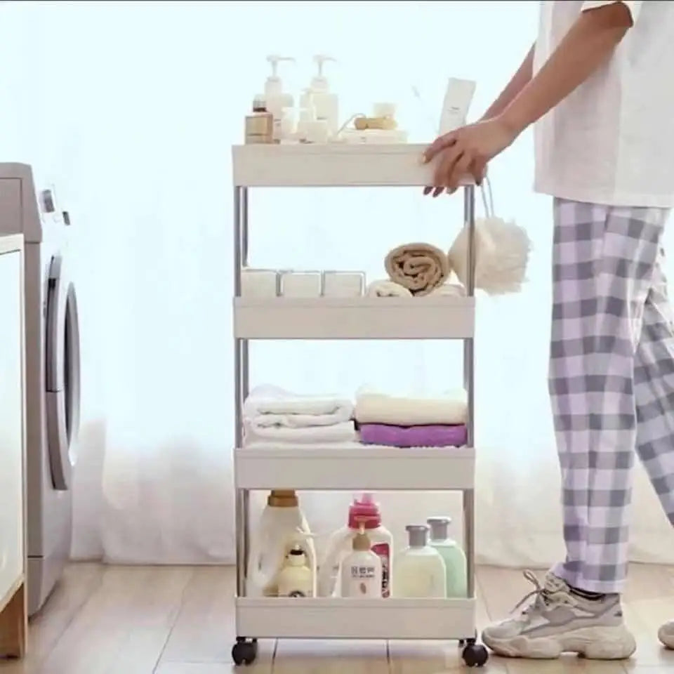 Sewing storage rack, mobile storage rack, kitchen refrigerator,