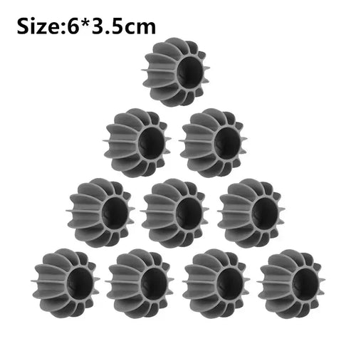 5/10pcsLaundry Ball Reusable Silicone Clothes Hair Cleaning Tools Pet