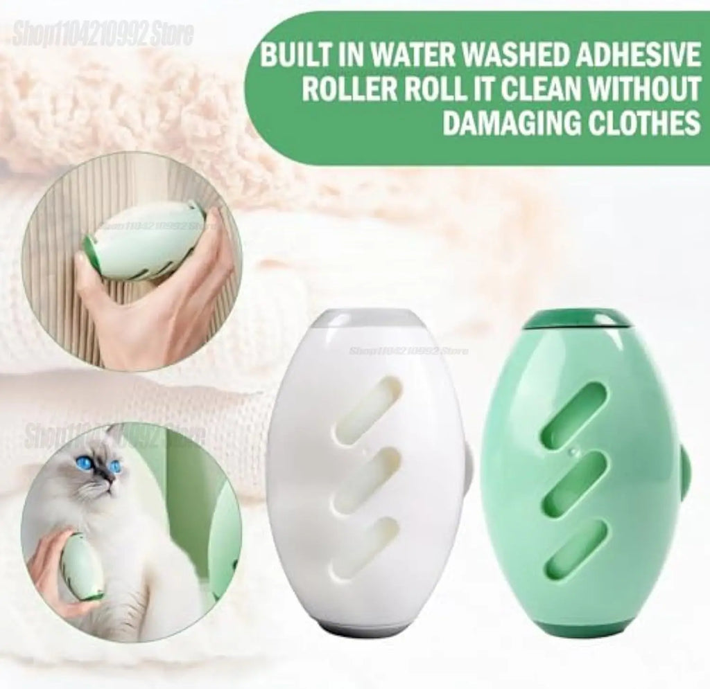 Portable Lint Remover Roller Washable Needed for Clothes Pets Dust