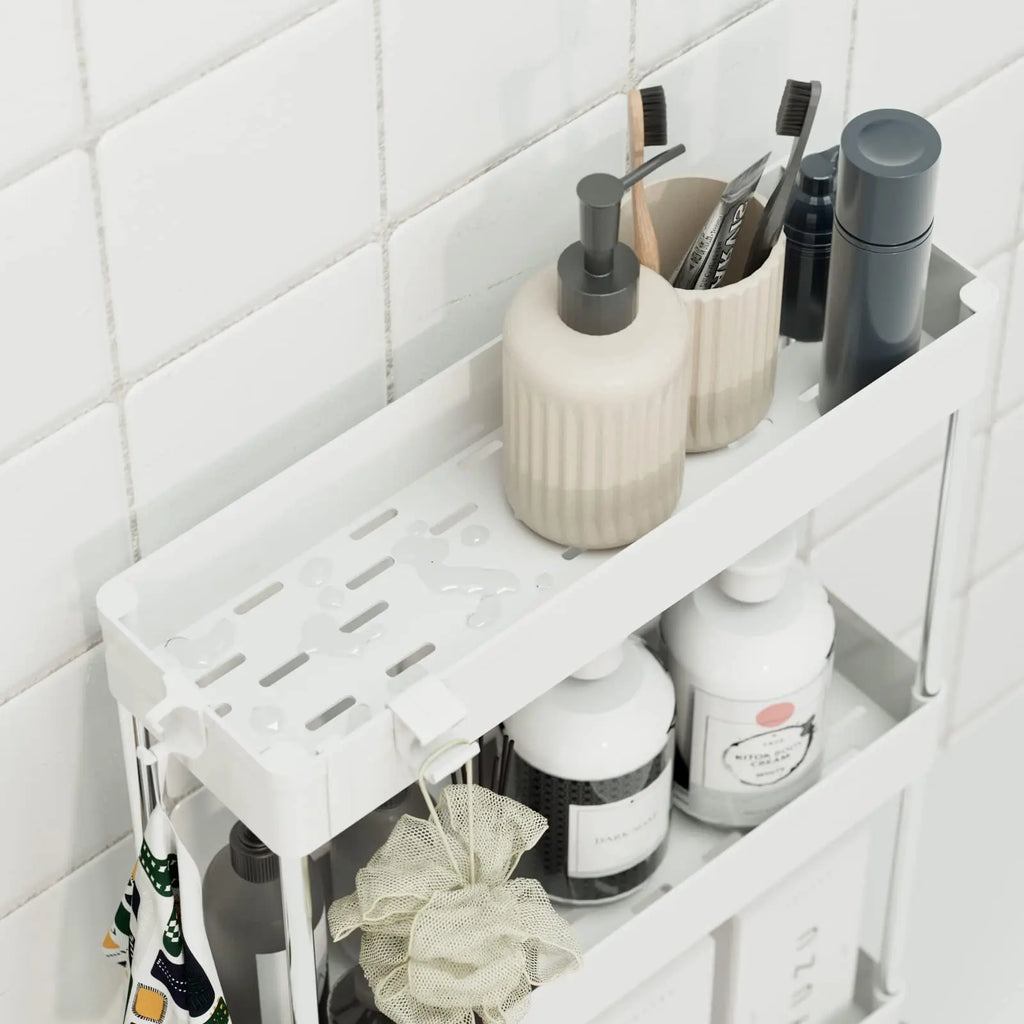 Sewing storage rack, mobile storage rack, kitchen refrigerator,