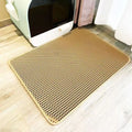 Extra Large Cat Litter Mat Heavy Duty Waterproof 2 Layer Non Slip