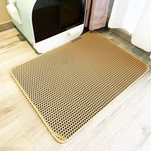 Extra Large Cat Litter Mat Heavy Duty Waterproof 2 Layer Non Slip