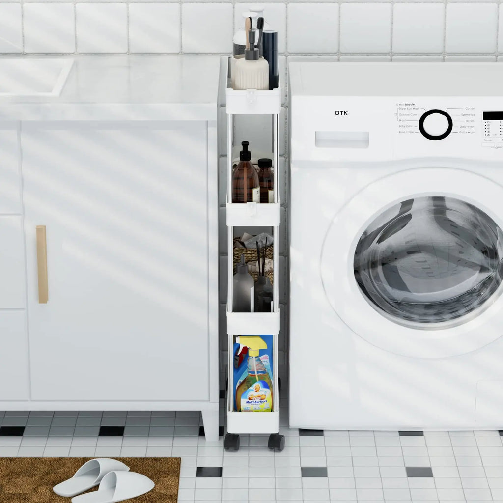 Sewing storage rack, mobile storage rack, kitchen refrigerator,