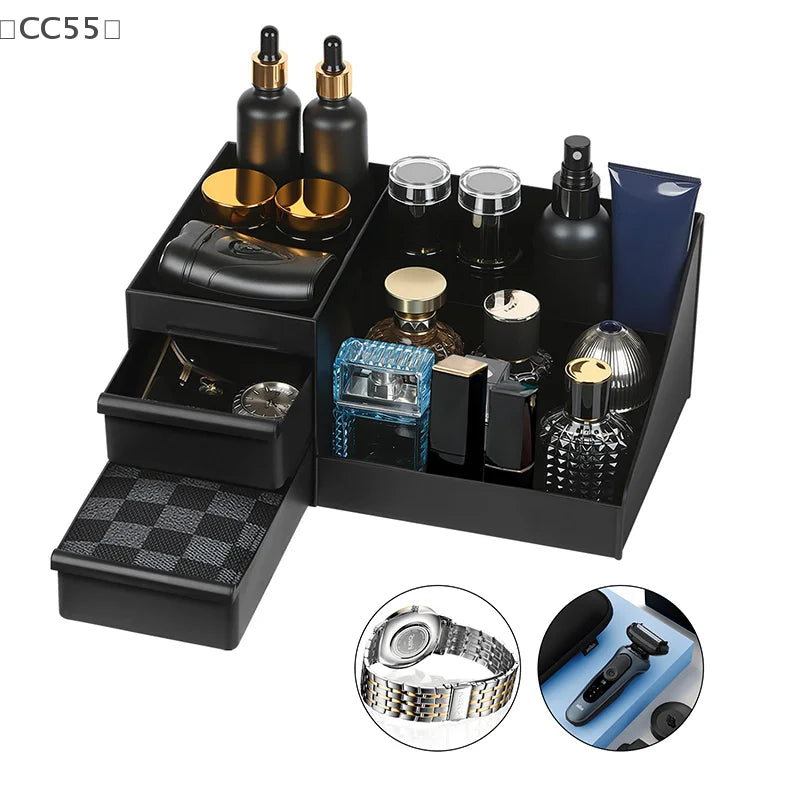 〔CC55〕Cologne Organizer For Men, Cologne Holder For Dresser, Perfume
