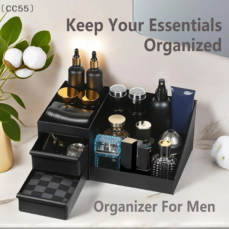 〔CC55〕Cologne Organizer For Men, Cologne Holder For Dresser, Perfume