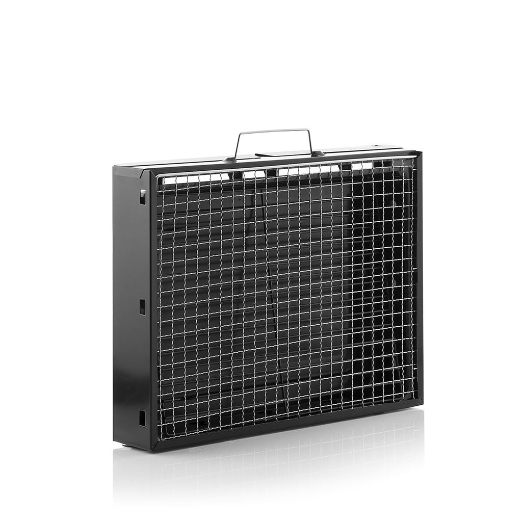 Faltbarer, tragbarer Grill zur Verwendung mit Holzkohle BearBQ InnovaGoods