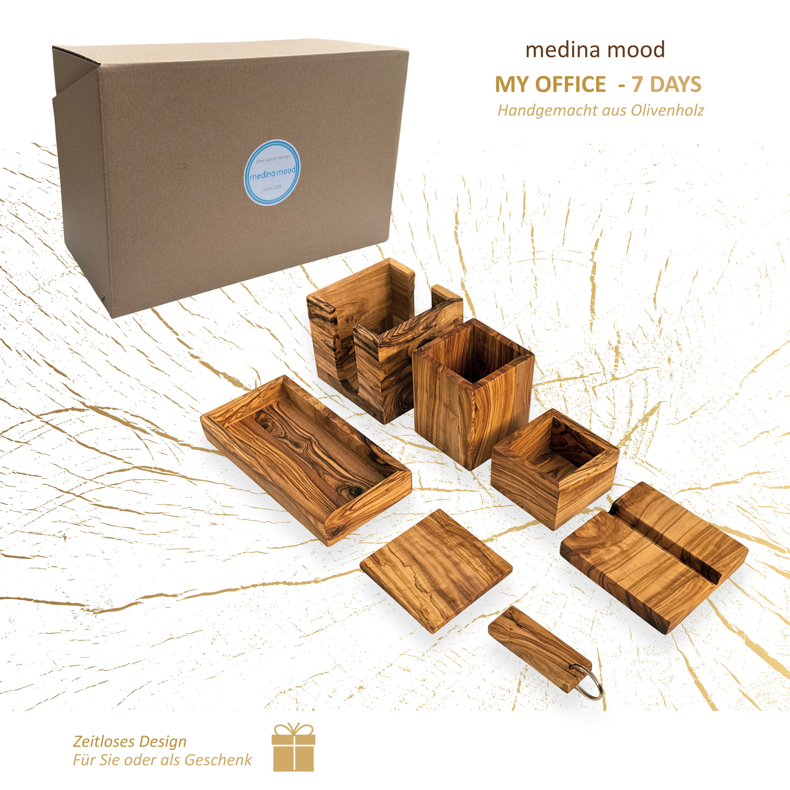 Schreibtisch Set "My Office" 7 Days - 7-teilige Organizer aus